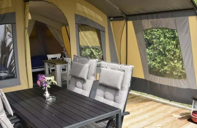 Boogtent terschelling safaritent