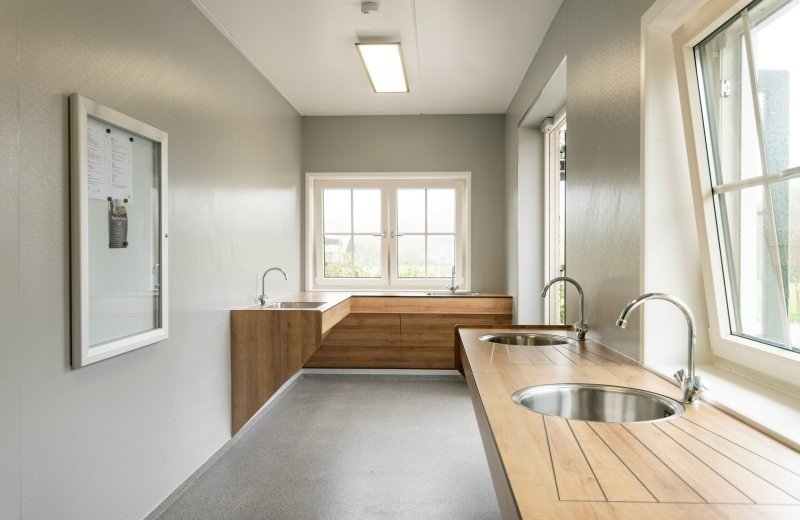 Nieuw sanitair mast terschelling