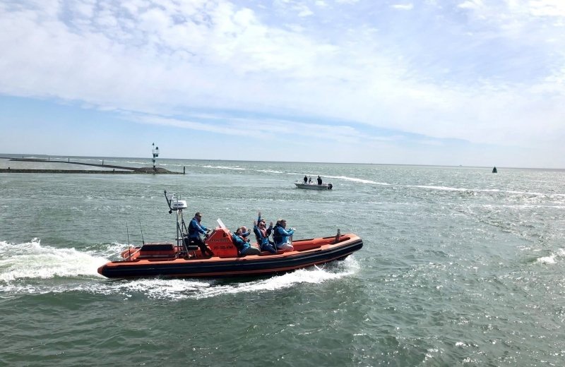 Wildwatervaren in een rib