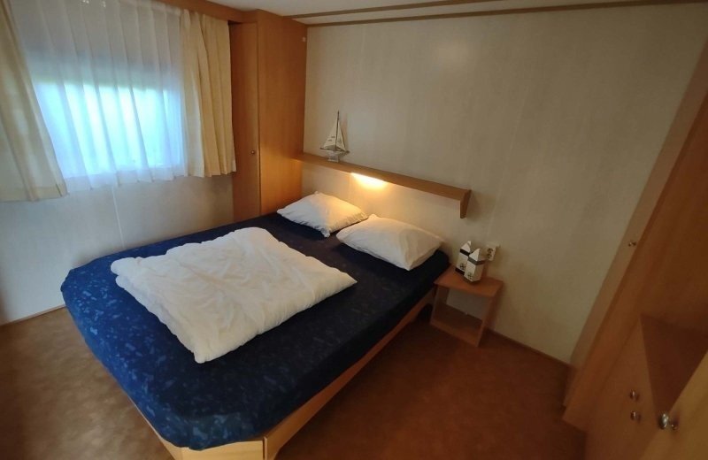 Stacaravan 4 personen terschelling slaapkamer