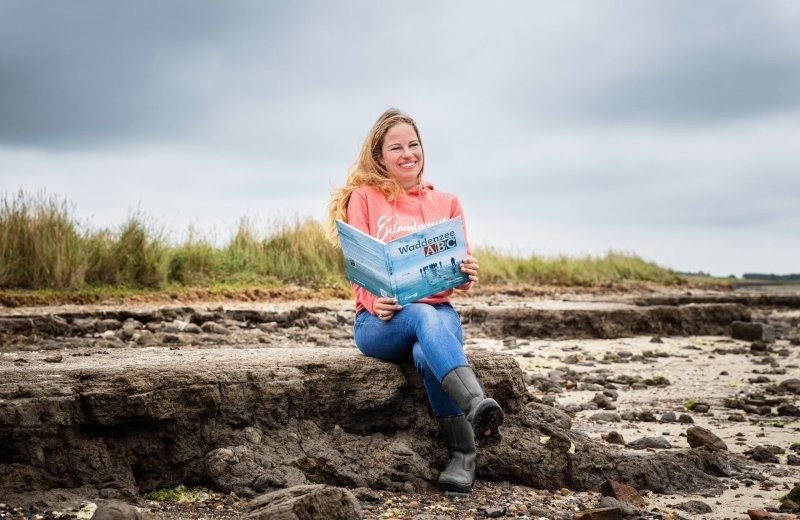 Wandelingen met eiland meisje Marloes